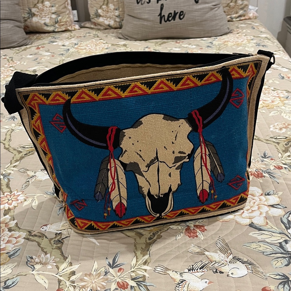 El Paso Saddle Blanket Tapestry Tote Bag - Picture 2 of 11